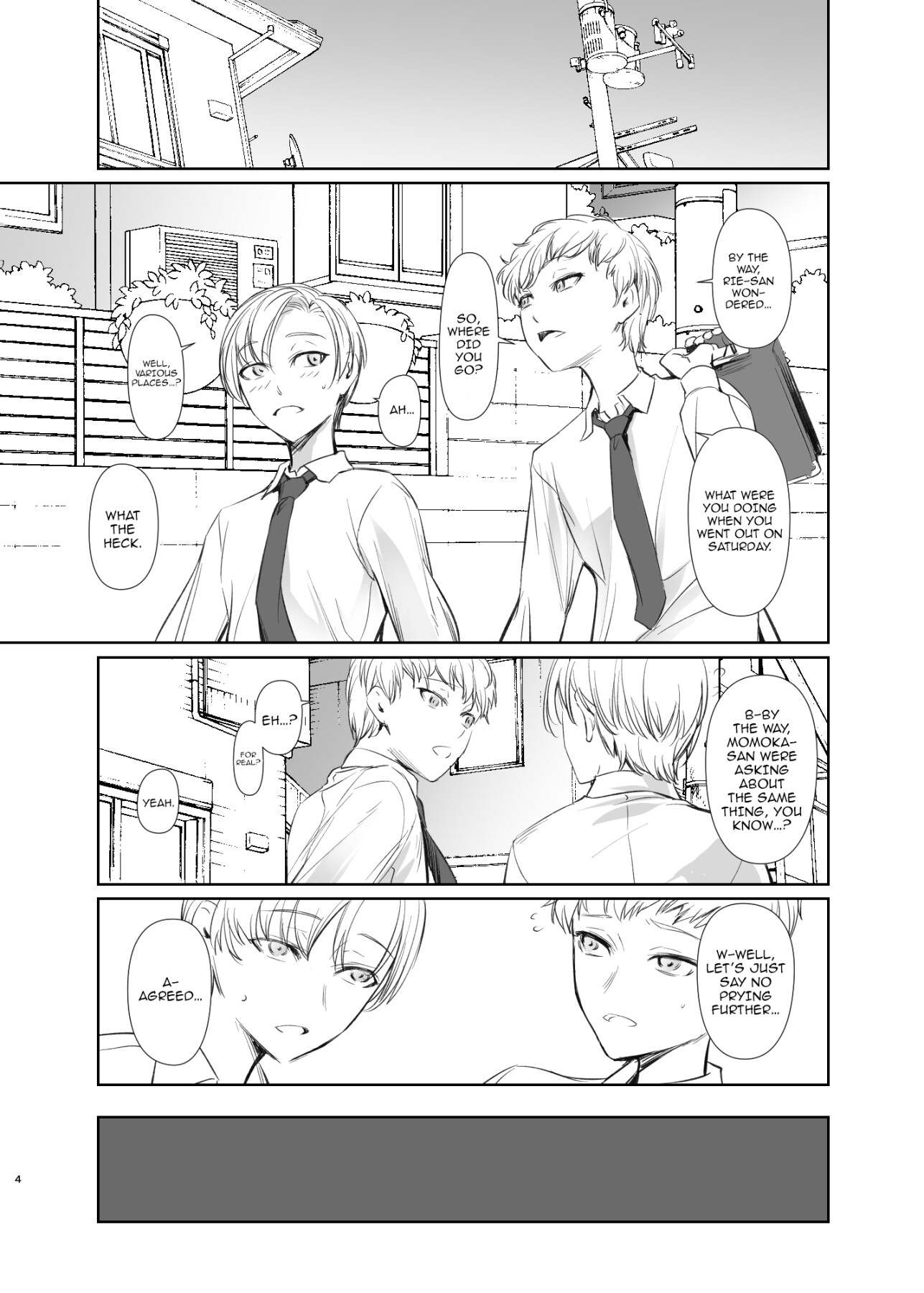 Hentai Manga Comic-My Friend's Mother-Read-4